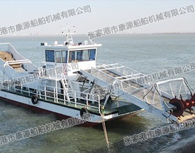 全自動(dòng)大型水草收割壓縮船