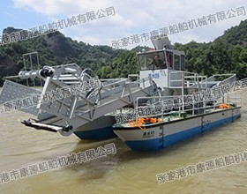 全自動(dòng)水面清潔船